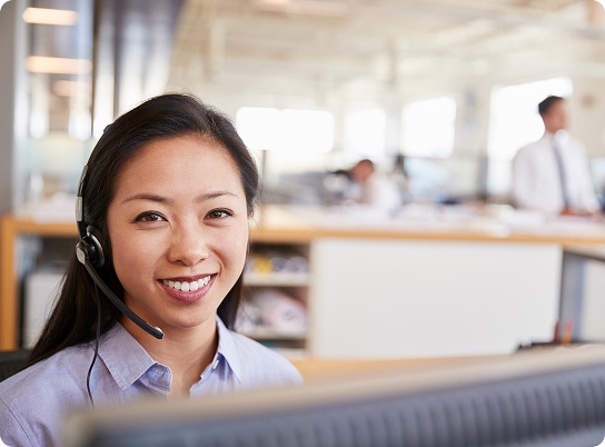 Call center and customer service areas